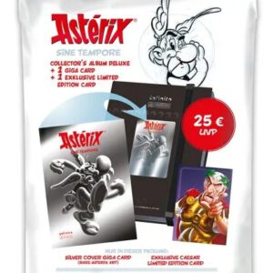 asterix trading card treasure box „infinito“ panini collector's album deluxe