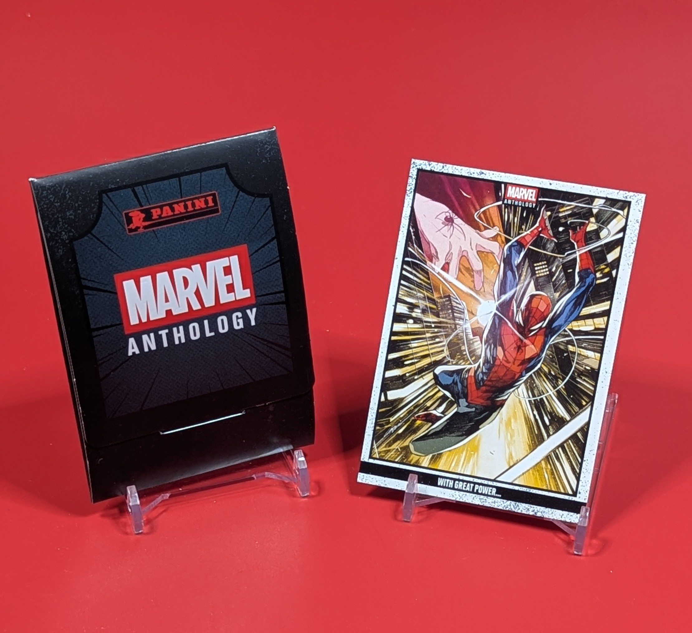 2 x marvel anthology trading card treasure box + 1 x presale card 2 x marvel anthology trading card treasure box + 1 x presale card