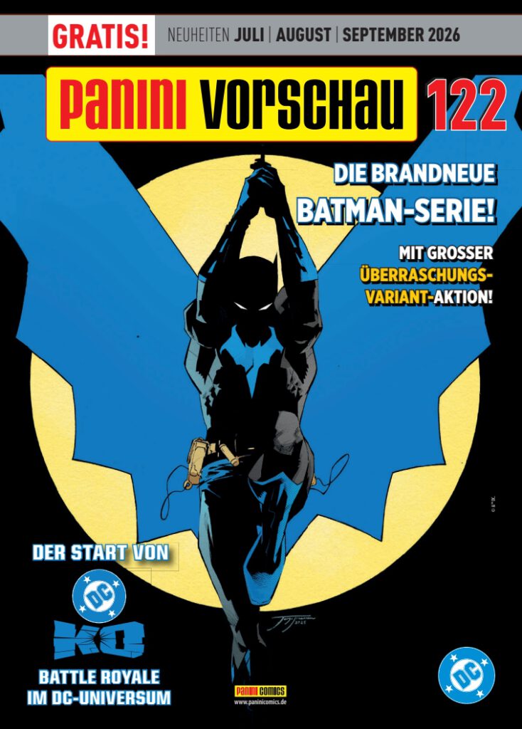 Panini Vorschau 122 - Juli bis September 2026 Panini Vorschau 122